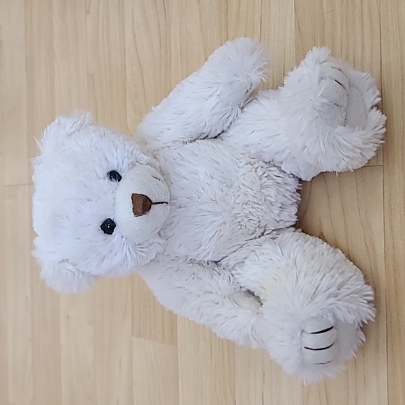 Artistic Toys & Promotions Off White Cream Mini Teddy Bear Plush Stuffed Toy 8" - Picture 1 of 4